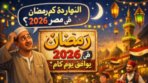 النهارده كام رمضان في مصر 2026