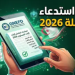 استدعاء المراسلة 2026 بالجزائر.. دليلك الشامل لسحب استدعاء امتحان المستوى عبر ONEFD