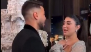 ضجة حفل زفاف جيسي العبد: فستان يثير الجدل وظهور خاص لرحمة محسن يشعل المنصات