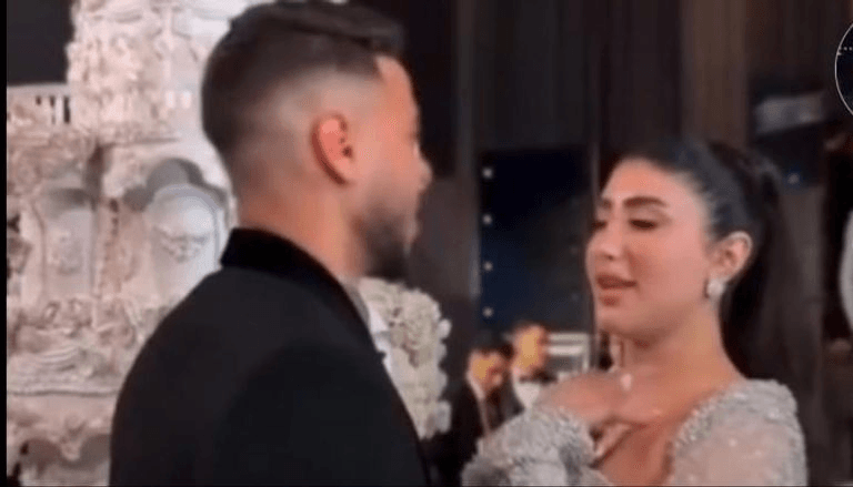 ضجة حفل زفاف جيسي العبد: فستان يثير الجدل وظهور خاص لرحمة محسن يشعل المنصات