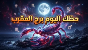 حظك اليوم برج العقرب 15 أبريل 2026: قوة السيطرة العملية وسحر “الفرح” في علاقاتك العاطفية